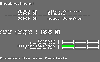 Grosse Quiz (Das) atari screenshot